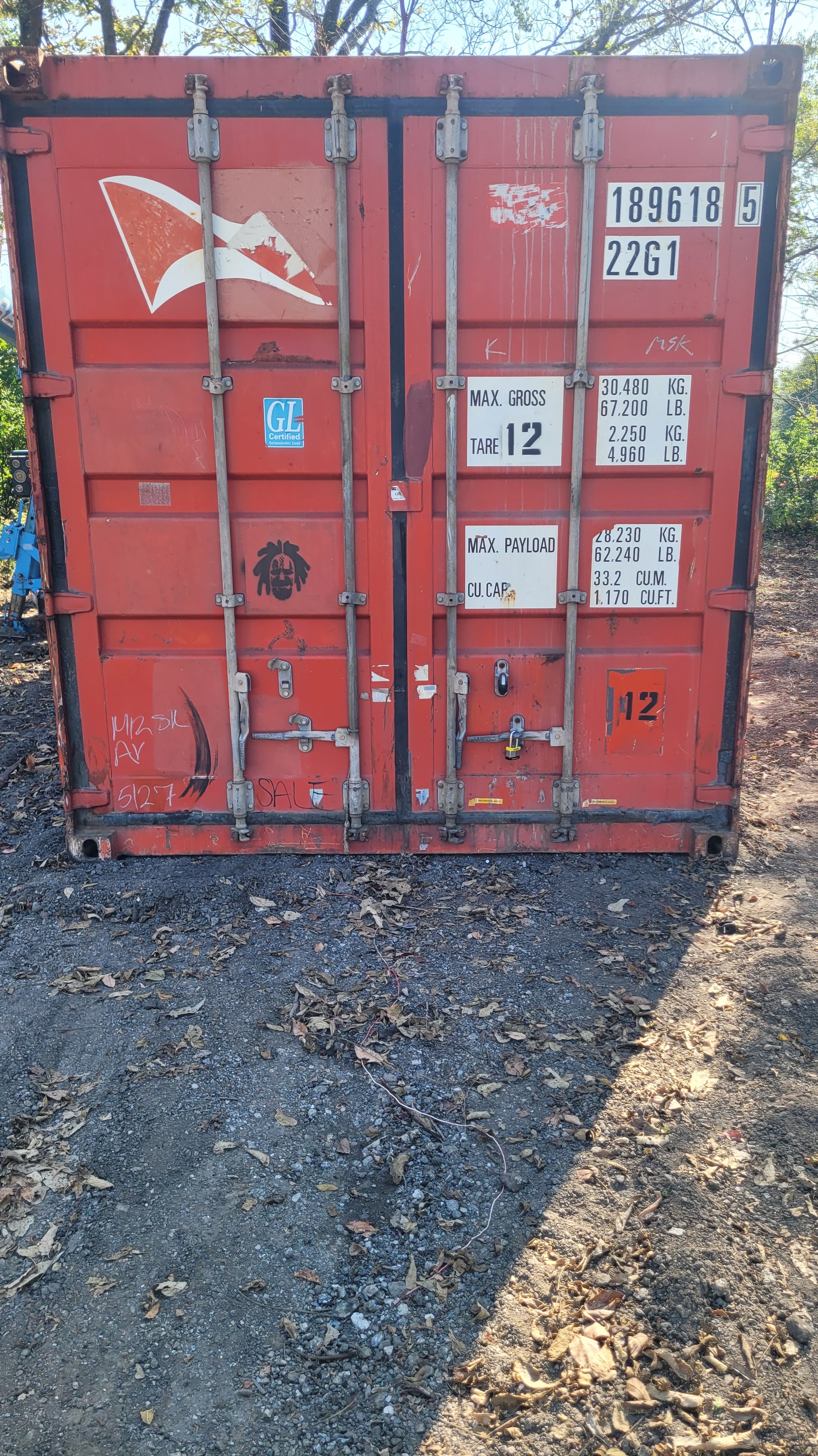 20 ft Connex box for sale
