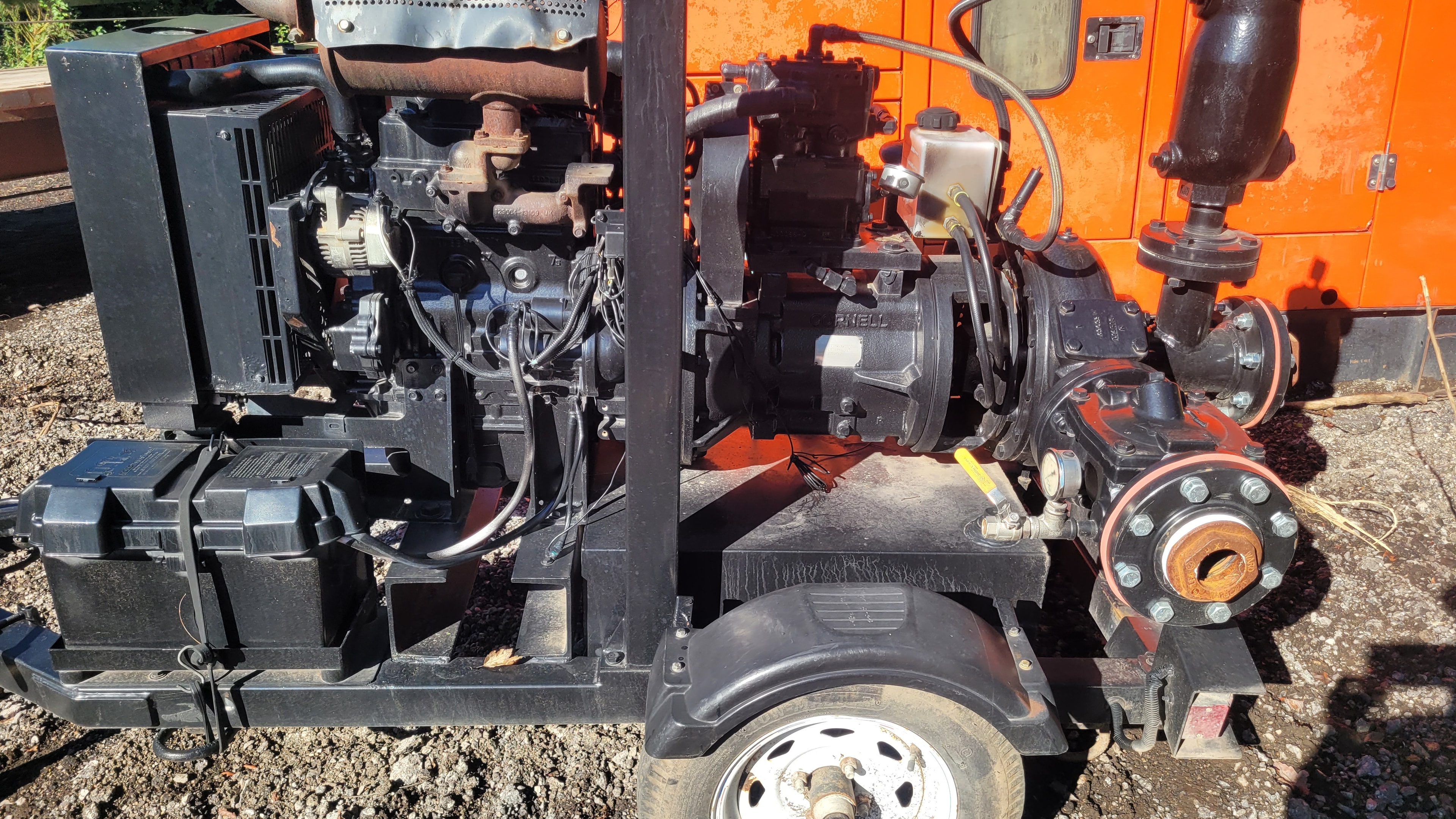 Godwin CD100 engine detail